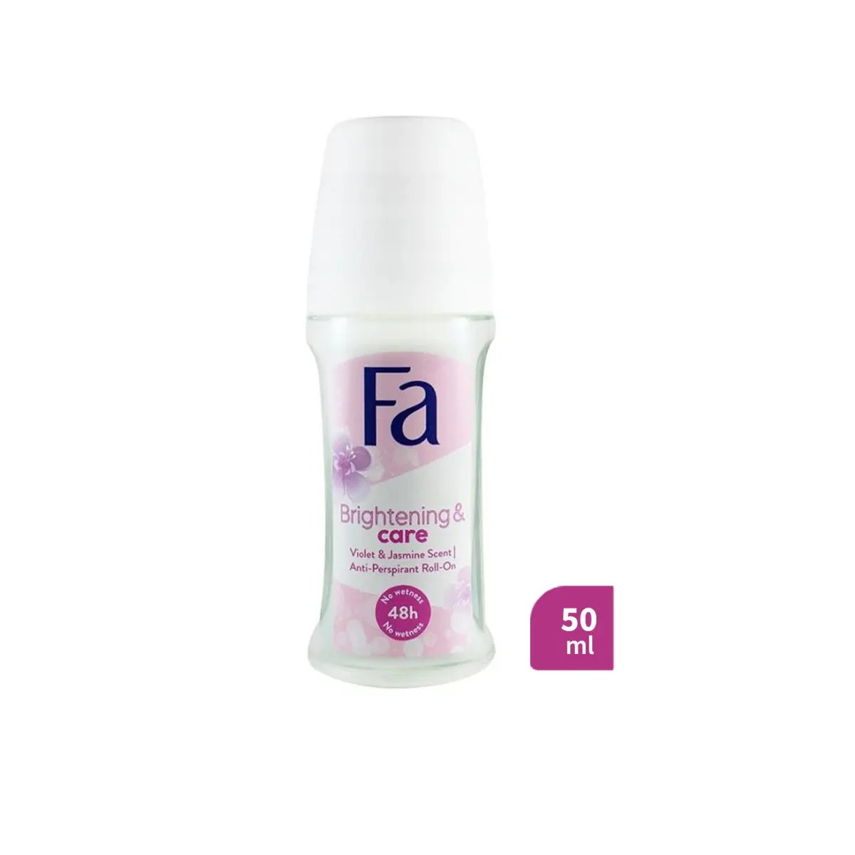 Fa Brightening & Care Anti-Perspirant Roll-On (Violet & Jasmine Scent) 50ml